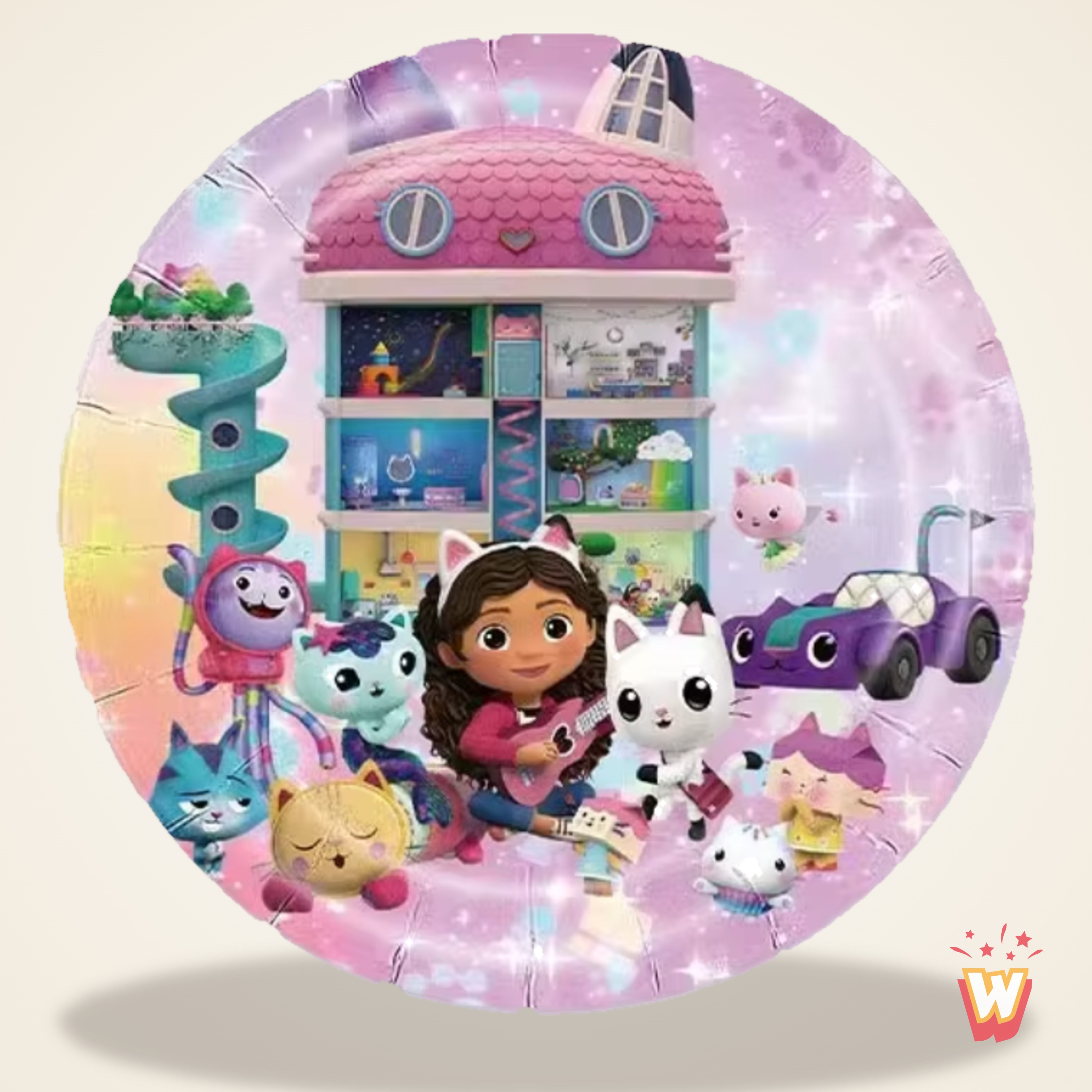 Assiette Gabbys dollhouse
